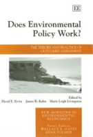Does Environmental Policy Work: The Theory and Practice of Outcomes Assessment (New Horizons in Environmental Economics) артикул 13171c.